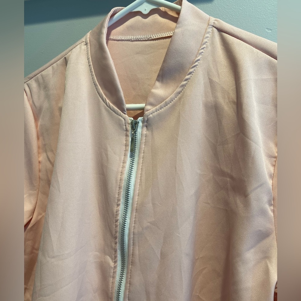 Pink bomber jacket - Picture 3 of 4